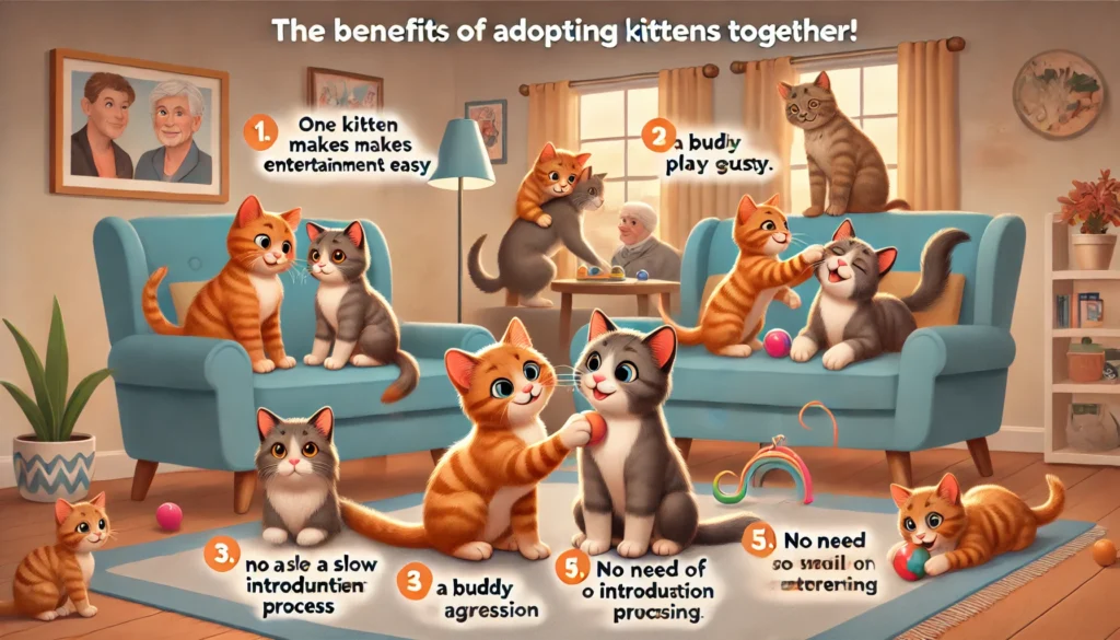 6 Reasons to Adopt Kittens Together