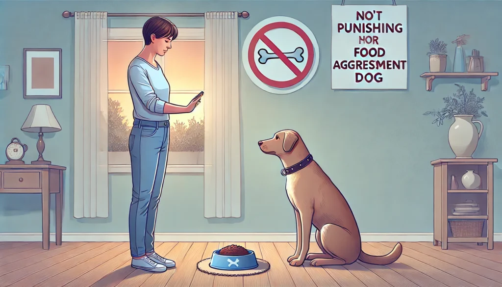 Avoid Punishing Your Dog for Food Aggression