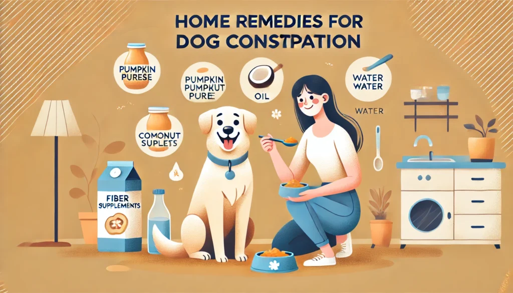 Home Remedies for Dog Constipation