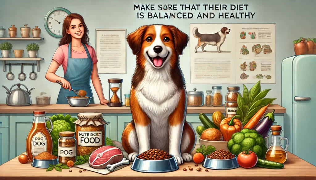 Make Sure That Their Diet Is Balanced and Healthy