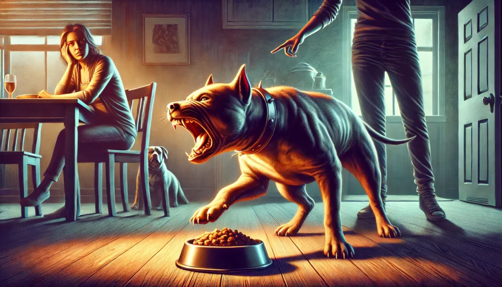 What Do Growling or Snapping Mean in Dog Food Aggression